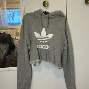 Adidas cropped hoodie